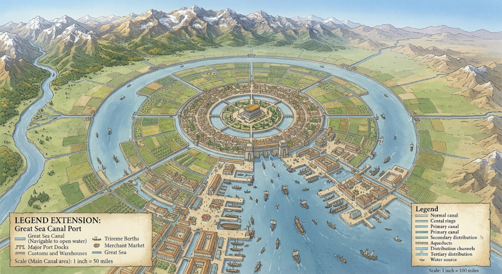 The lost city of Atlantis
